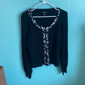 Beaded cardigan